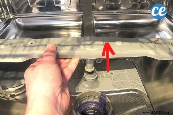 Dishwasher:The Tip To Clean The Washing Arms Easily. 