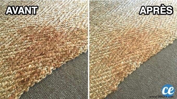 The Tip for Cleaning a Seagrass Rug (With Baking Soda). 