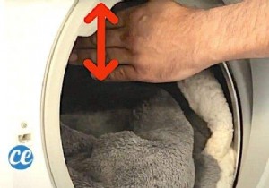 The Easy Tip To Tell If Your Washing Machine Is Too Loaded. 
