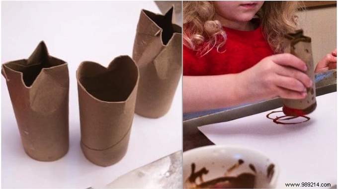 For Kids:How to Make Tampons With Toilet Paper Rolls. 
