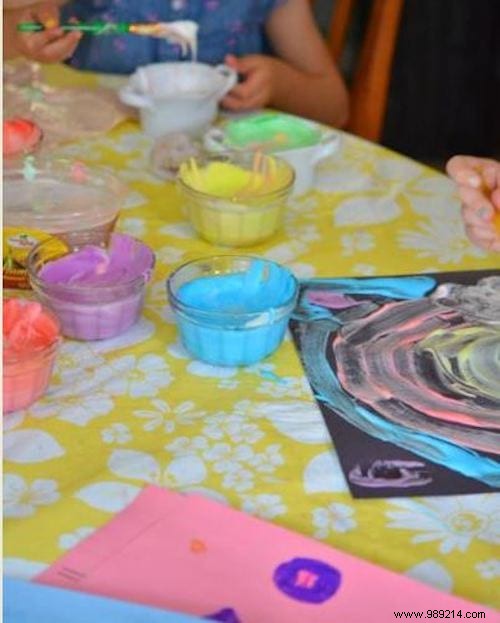 Kids Love Foam Paint! Discover the Homemade Recipe Here. 