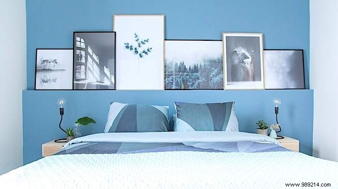 Paint:27 Colors To Choose For Sleeping Well In Your Bedroom. 