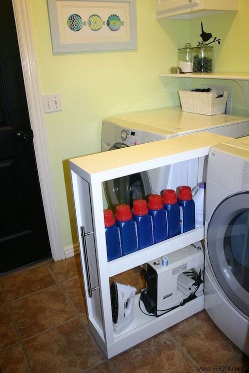 47 Great Storage Ideas To Organize Your Small Laundry Room. 