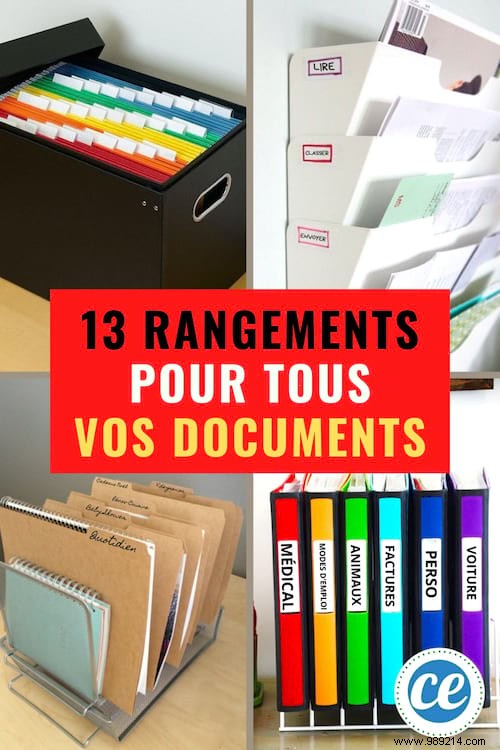13 Great Ideas To Store Your Important Papers (And Find Them Easily). 