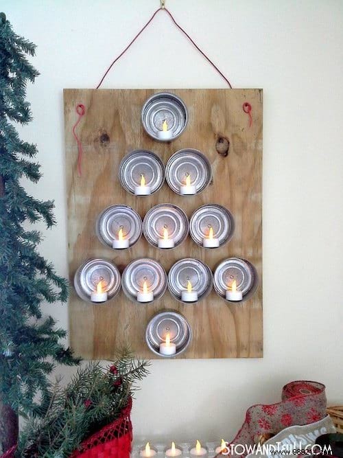 20 Recycled Objects In Super Christmas Decoration! 