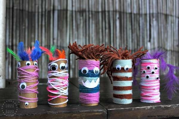 13 Ideas For Halloween With Toilet Paper Rolls. 