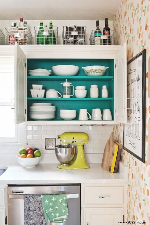 17 genius tips for saving space in a small kitchen. 