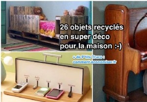 26 Recycled Objects In Great Home Decor. 