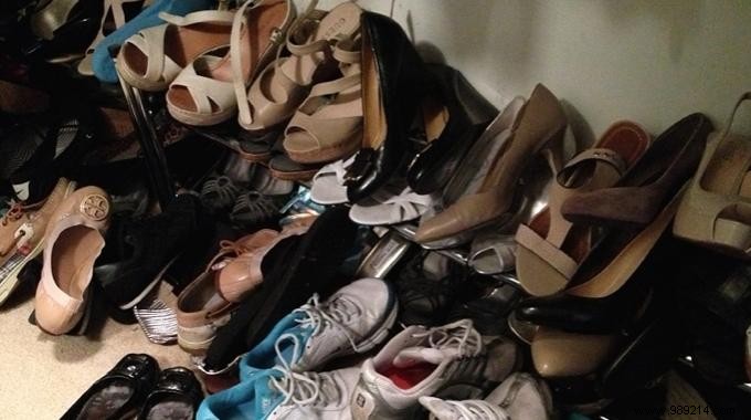 Truly Inexpensive Storage For All Your Shoes. 
