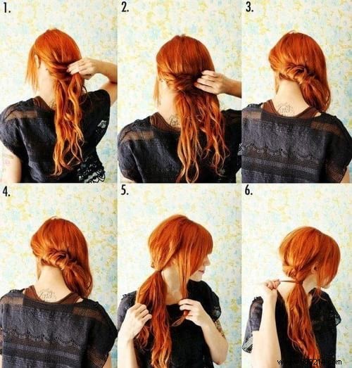 25 Express Hairstyles For Those In A Hurry In The Morning (5 Min Max!). 