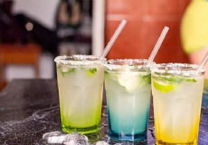 An exotic mocktail recipe. 