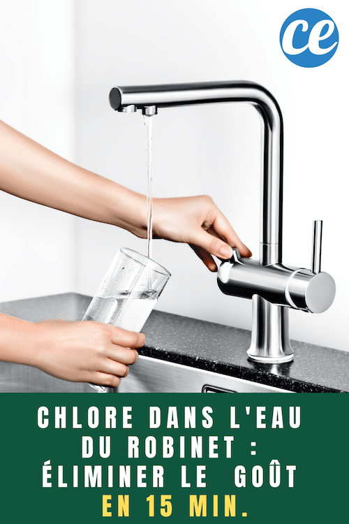 Chlorine in Tap Water:Eliminate Taste in 15 min. 