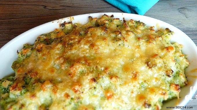 Family Friendly And Inexpensive:The Broccoli Gratin Recipe. 