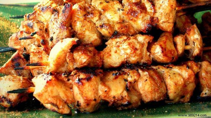 Tandoori Chicken Skewers for Exotic Cuisine at a Low Price! 