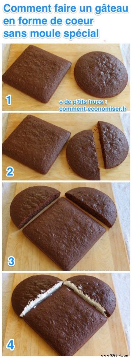 Here s How to Make a Heart-Shaped Cake Without a Special Mold. 