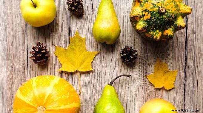 Choose seasonal fruits and vegetables in November to save. 