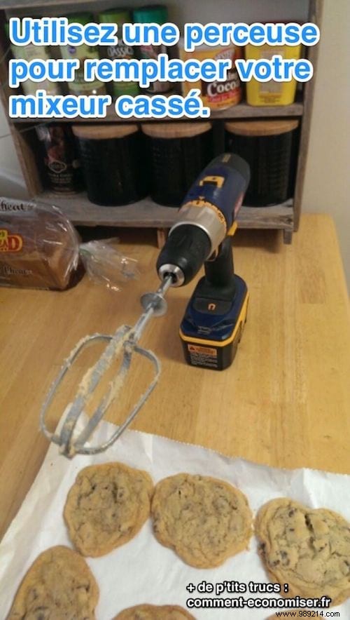 Is Your Blender Arm Broken? Use a Drill. 