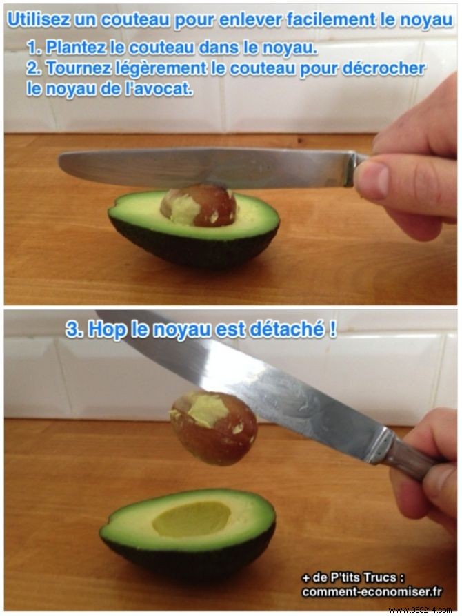 How To Easily Remove Avocado Pit Without Touching It! 