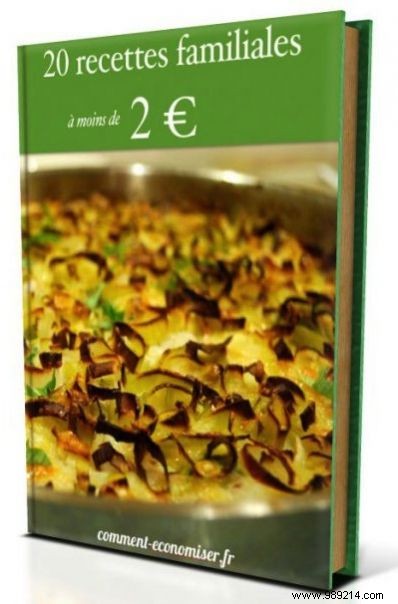 Our Cookbook 20 Family Recipes for Less than €2 to Download for Free. 
