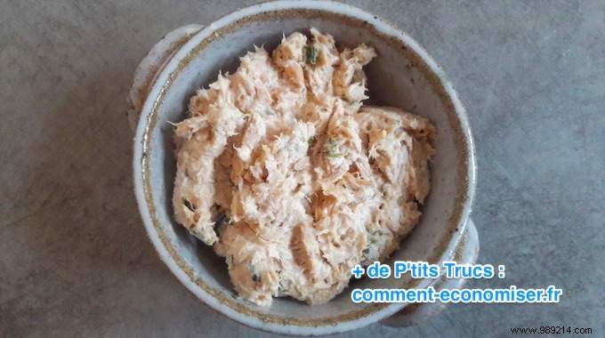 Simple and Light in Cost, Tuna Rillettes with Tarragon! 