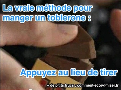 Are You Sure You Know How To Eat Toblerone? 