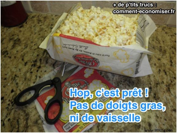 How to Eat Popcorn Like a Pro. 
