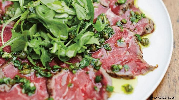 Cutting Meat into Carpaccio:The Trick All Good Cooks Use. 