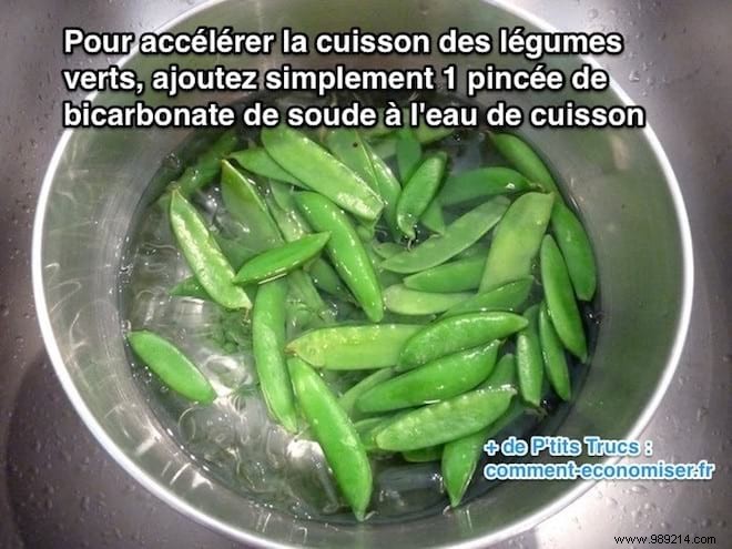 The Tip To Speed ​​Up The Cooking Time Of Green Vegetables. 