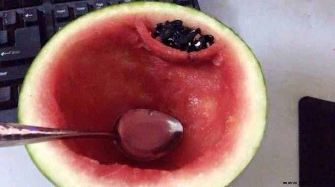The Ingenious Way to Eat a Watermelon. 