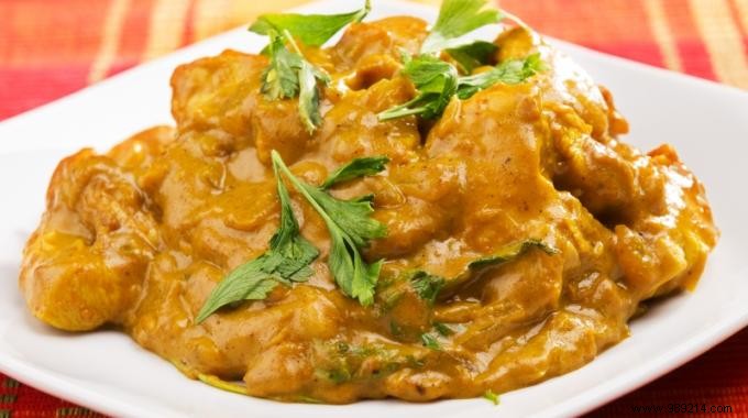 The Easy Chicken Curry Recipe with Coconut Milk. 