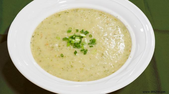 Inexpensive Family Recipe:Laughing Cow Zucchini Soup. 