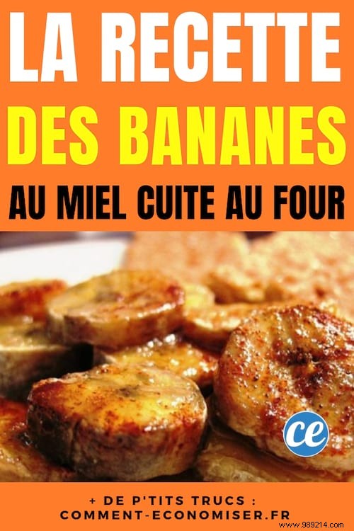 Delicious and Cheap:Honey Baked Bananas. 
