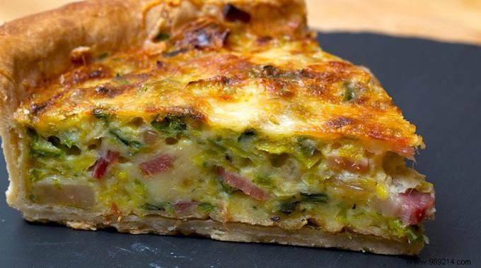 The Cheapest Leek Quiche in the World. 