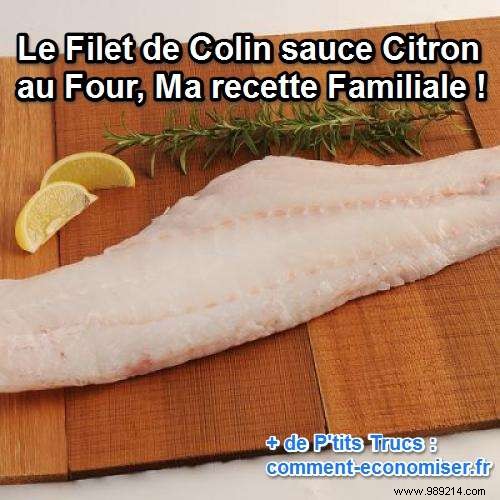 Filet of Hake with Lemon Sauce in the Oven, My Family Recipe! 