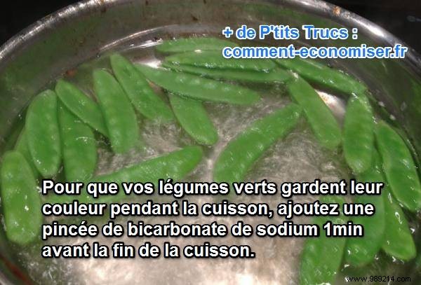 The Trick To Keep Your Vegetables Green After Cooking. 