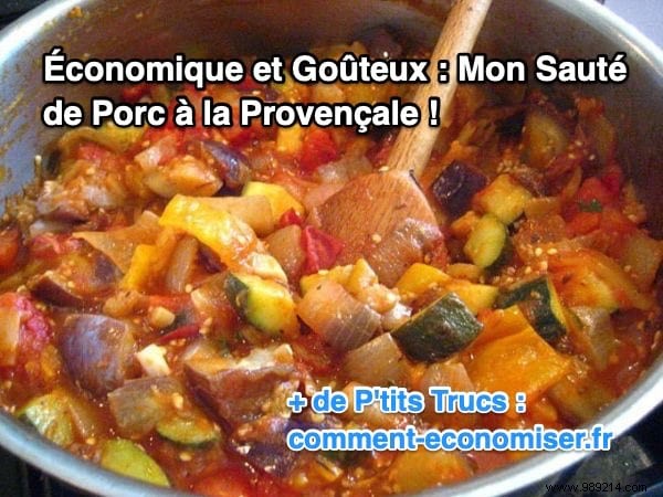 Economical and Tasty:My Sautéed Pork à la Provençale! 