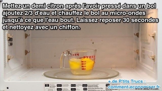 The Ideal Tip for Cleaning Your Microwave Easily. 
