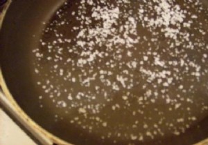 The trick to frying your food without splashing. 