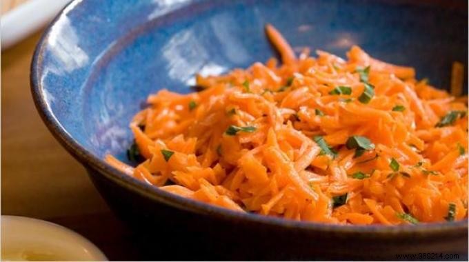 Grated Carrots:THE Trick So That They Retain All Their Vitamins. 