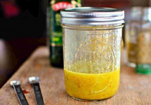 Light Vinaigrette:My Homemade Salad Dressing Recipe. 