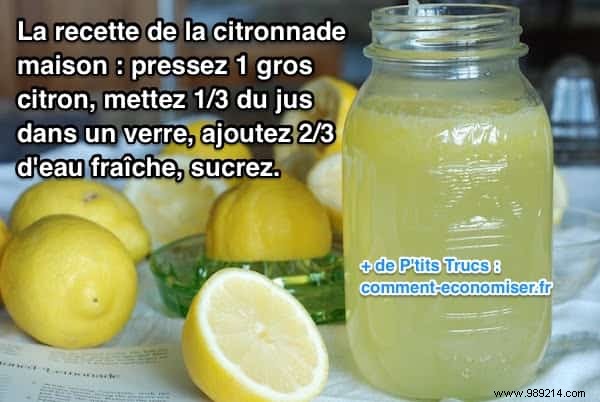 Ultra Quenching and Ready in 5 Min:The Homemade Lemonade Recipe. 