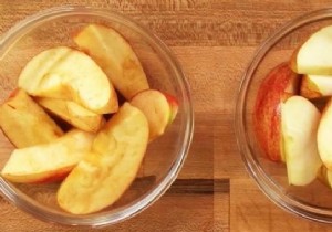 THE Trick That Works To Prevent A Cut Apple From Going Black. 