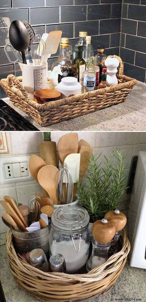 21 Awesome Hacks To SAVE Space In The Kitchen. 