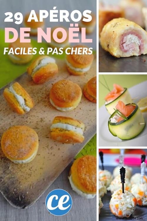 Christmas Aperitif:29 Inexpensive And Super Easy To Make Recipes! 
