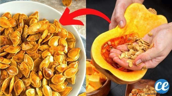 Don t Throw Away Pumpkin Seeds! Grill them to eat them as an aperitif. 