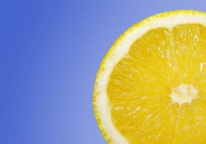 Lemon is really good for everything! 