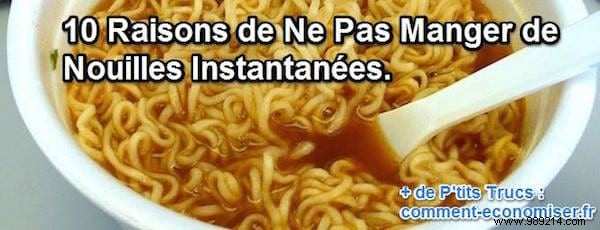 10 Reasons Not To Eat Instant Noodles. 