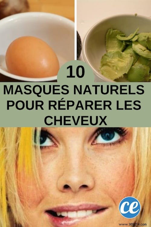 10 Natural Masks To Repair Your Hair. 