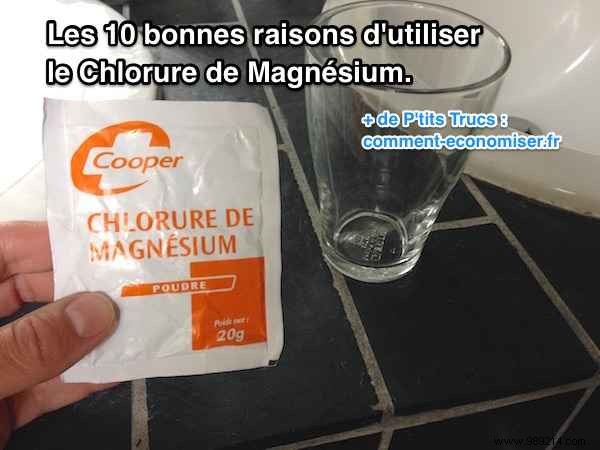 10 Good Reasons to Use Magnesium Chloride. 