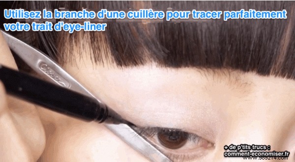 The Infallible Trick to Succeed an Eyeliner Line Every Time. 